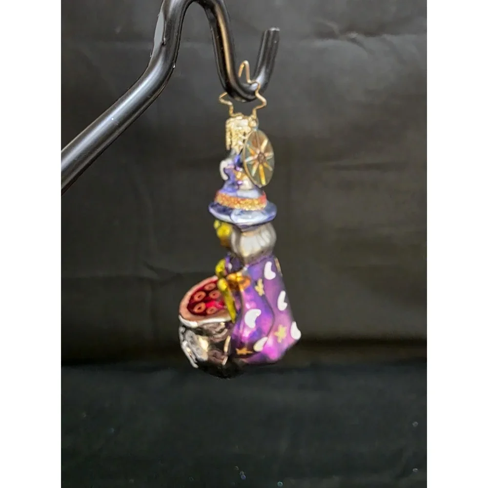 VTG 2001 Radko What's Brewing 01-848-0 Little Gem Witch Cauldron Ornament